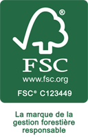 Bois Tourné Aquitain est certifié FSC