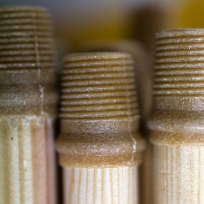 biodegradable thermoplastics made screw threads
